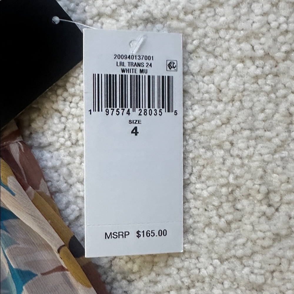 Lauren Ralph Lauren Floral Tiered Maxi Skirt in Teal, Brown & Cream - Picture 5 of 8